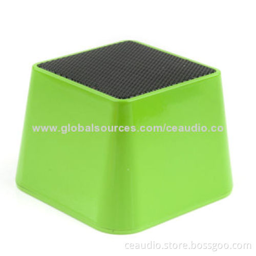 Portable Bluetooth Speaker, Gift, Colorful, Glossy/Rubber Finish, Aux-in Jack for Promotions